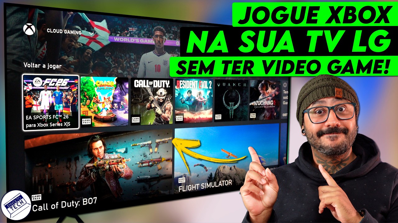 Testando o Game Pass nas Tvs LG - Funciona bem? Tem Lag? E mais!
