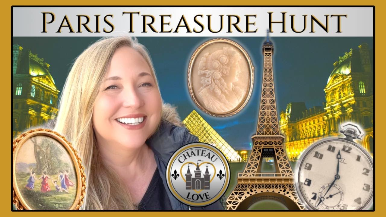 TREASURE HUNT | #paris Flea Market, Vintage Jewelry & Glamorous Night Out ✨🗼