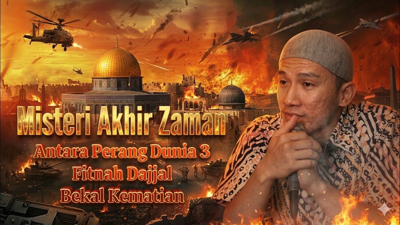 MISTERI AKHIR ZAMAN: ANTARA PERANG DUNIA 3,FITNAH DAJJAL DAN BEKAL UNTUK MATI​ FELIX XIAUW