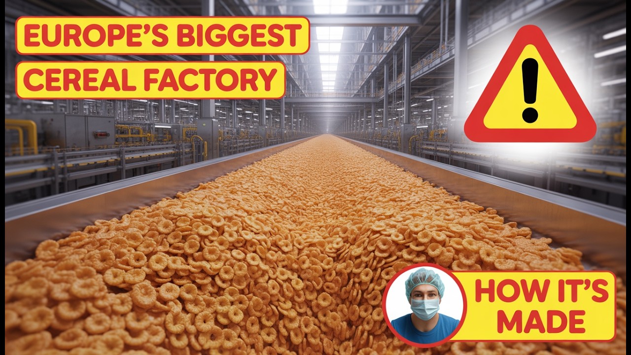 Inside Europe's Biggest Cereal Factory – How Your Breakfast is REALLY Made!