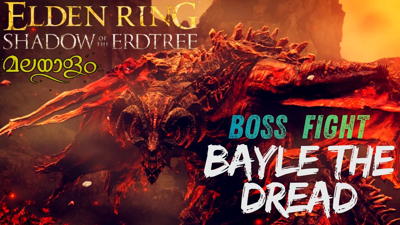 Bayle the Dread boss fight | Dragon-Hunter's Great Katana | #malayalam #eldenring