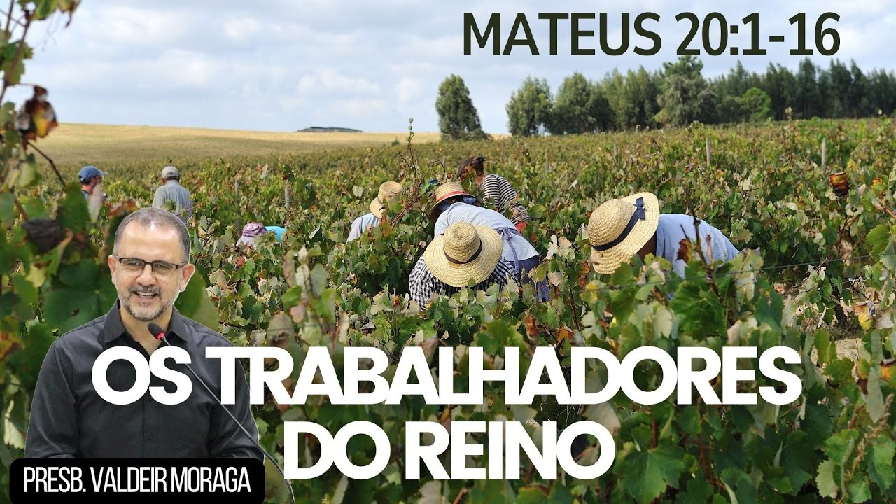 A PARÁBOLA DOS TRABALHADORES NA VINHA - Mateus 20:1-16 | PRESB. VALDEIR MORAGA | ICEL - 24/11/24