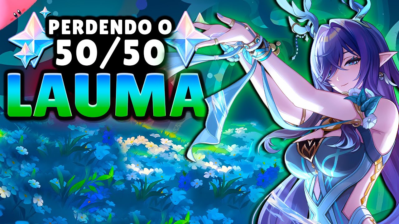 🔴 PERDENDO O 50/50 DA LAUMA ✨ (de Cosplay de Lauma) - Live de Genshin Impact