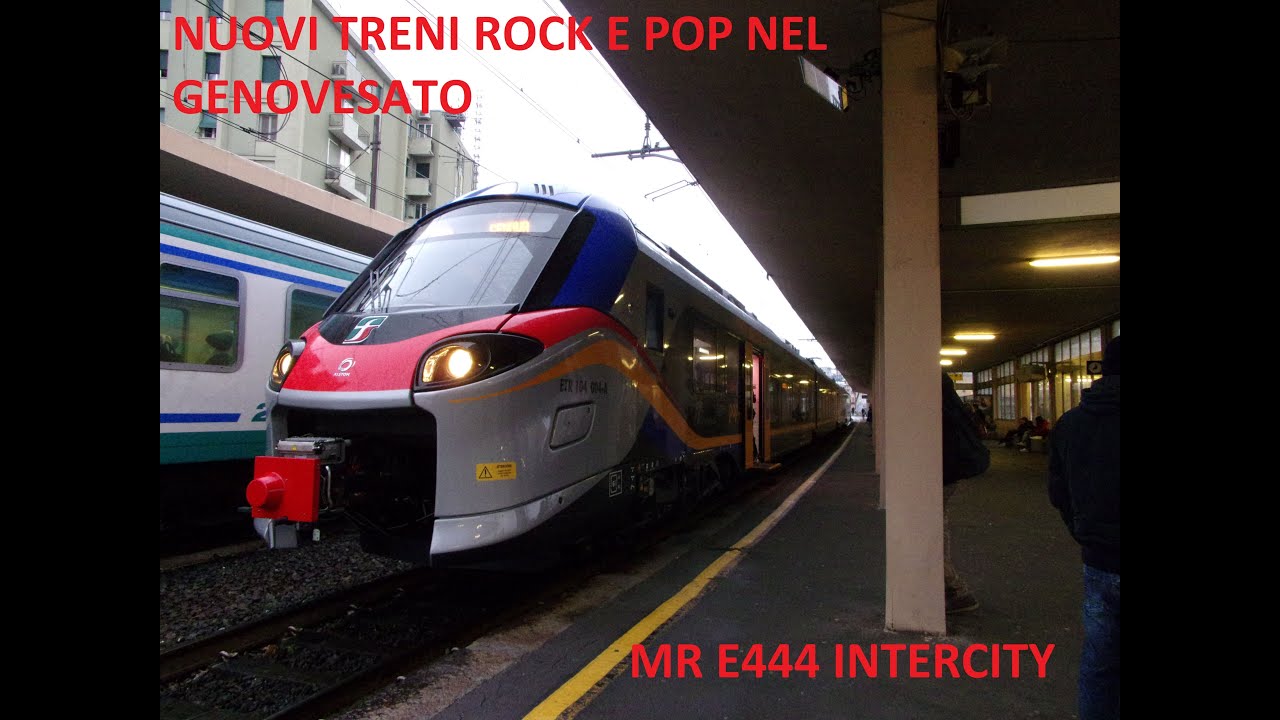 NUOVI TRENI ROCK E POP NEL GENOVESATO