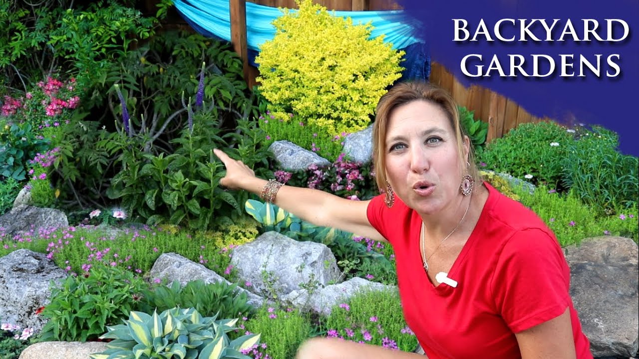 May GARDEN TOUR (Backyard) | Getting caught in the RAIN!!