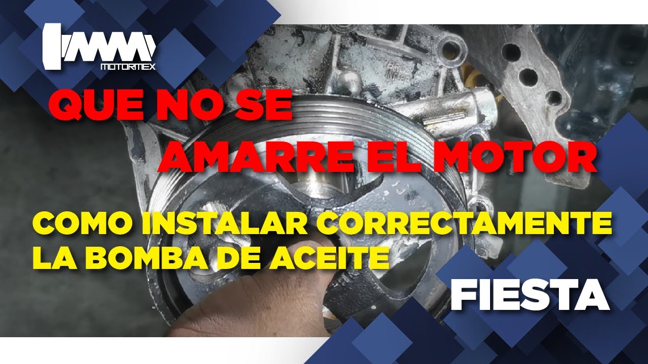 LA BOMBA DE ACEITE PUEDE CAUSAR ESTO | MOTORMEX