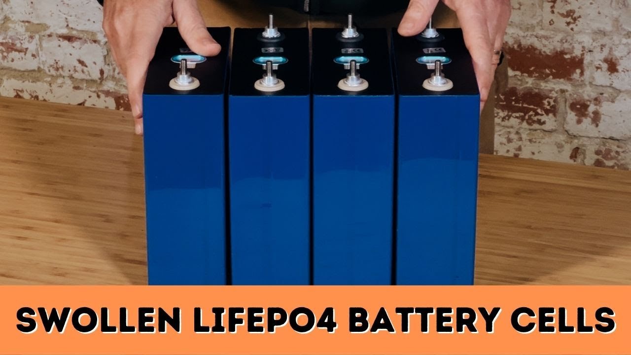 Swollen LiFePO4 battery cells... are these dangerous??