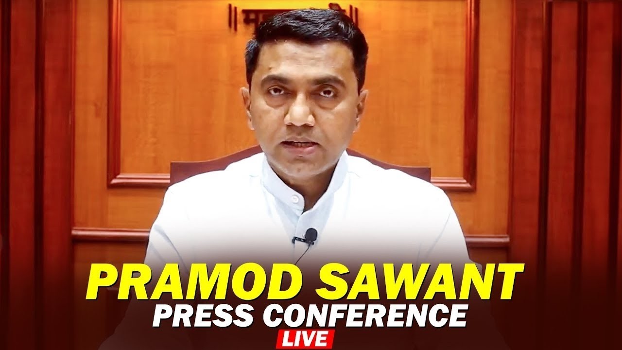 Goa Chief Minister  Pramod Sawant holds post Budget press conference | BJP