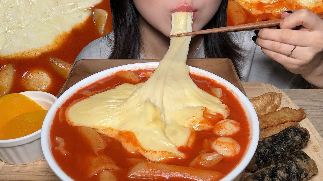 응급실떡볶이 치즈추가 먹방! Spicy Cheese Tteokbokki mukbang