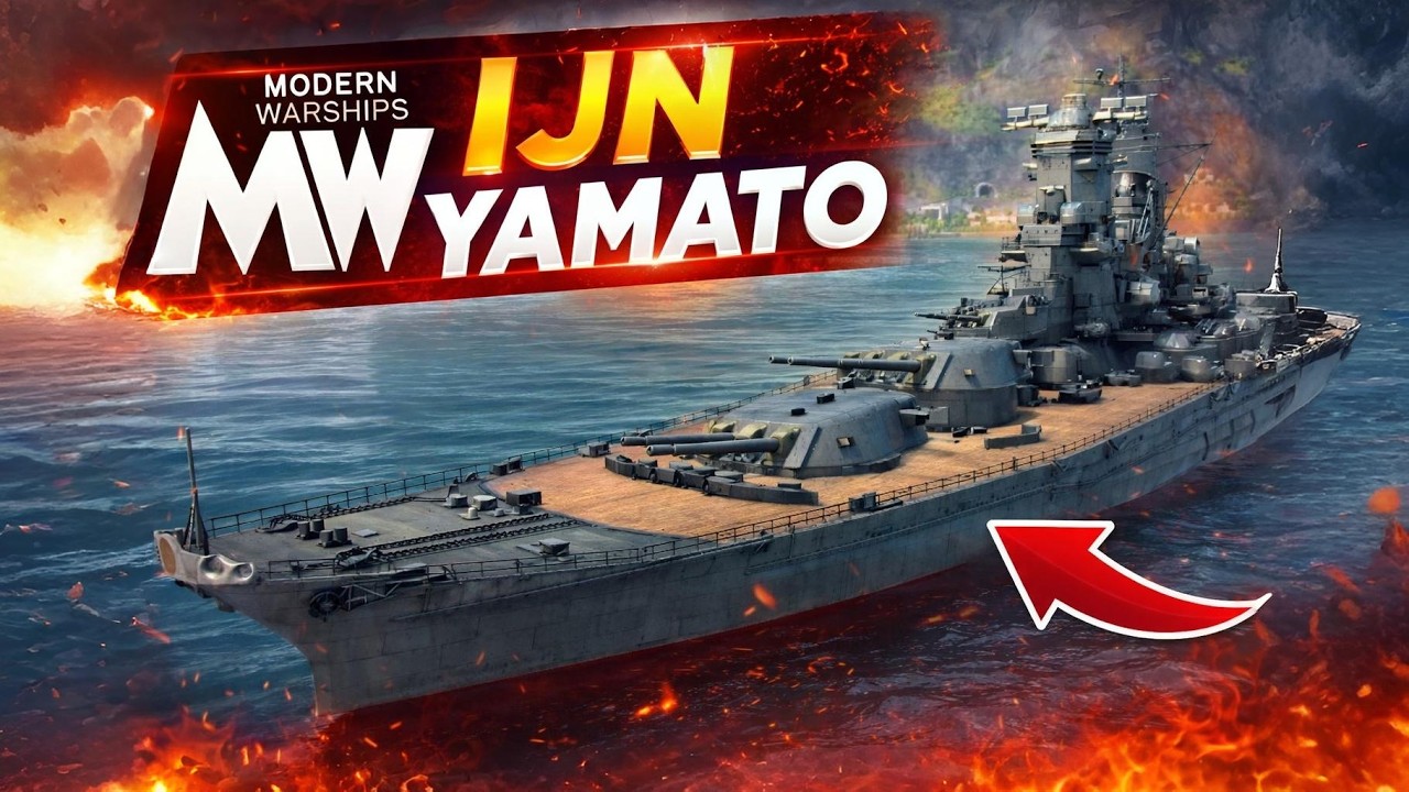 INJ YAMATO, EL MEJOR ACORAZADO ÉPICO 🔥. Moders Warship