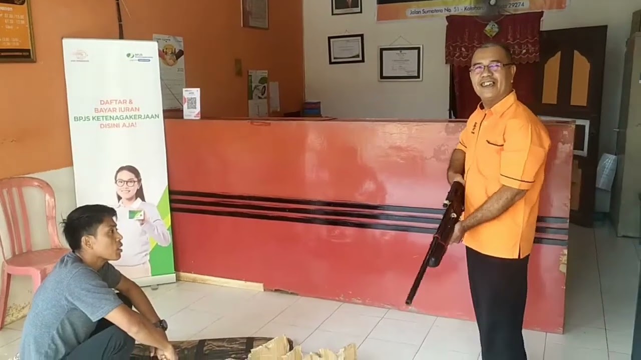 UNBOXING PAKET COD SENAPAN DI KANTOR POS