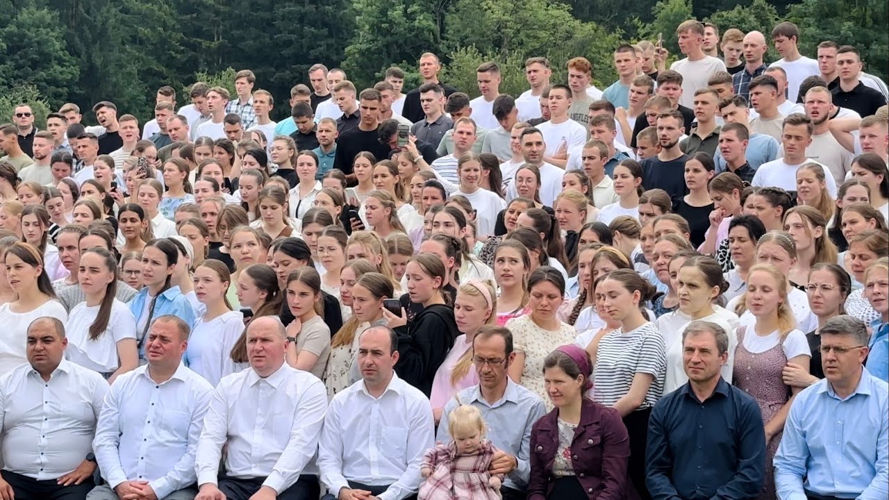 Пісня "ЛУНАЄ У ДУШІ МЕЛОДІЯ НЕБЕС". Молодіжний табір Європейського об'єднання в Австрії 2024