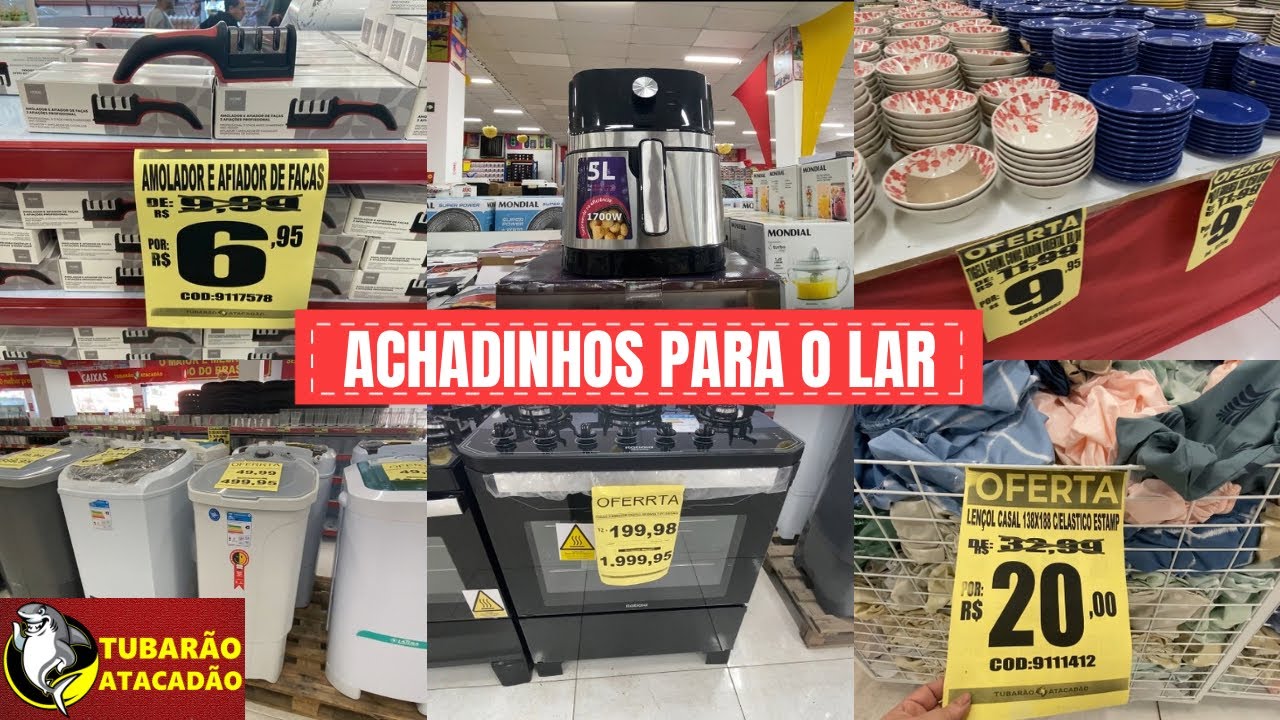 ACHADINHOS NO TUBARÃO ATACADÃO COM MUITAS OFERTAS | UTILIDADES PRO LAR 