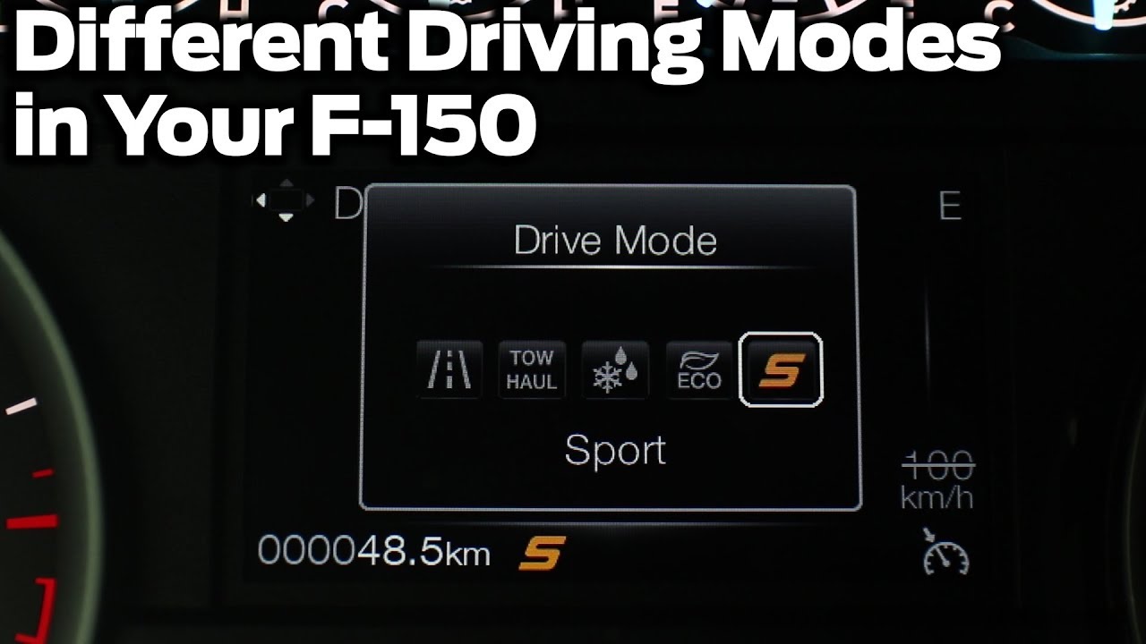 What Different Driving Modes Do In Your F-150
