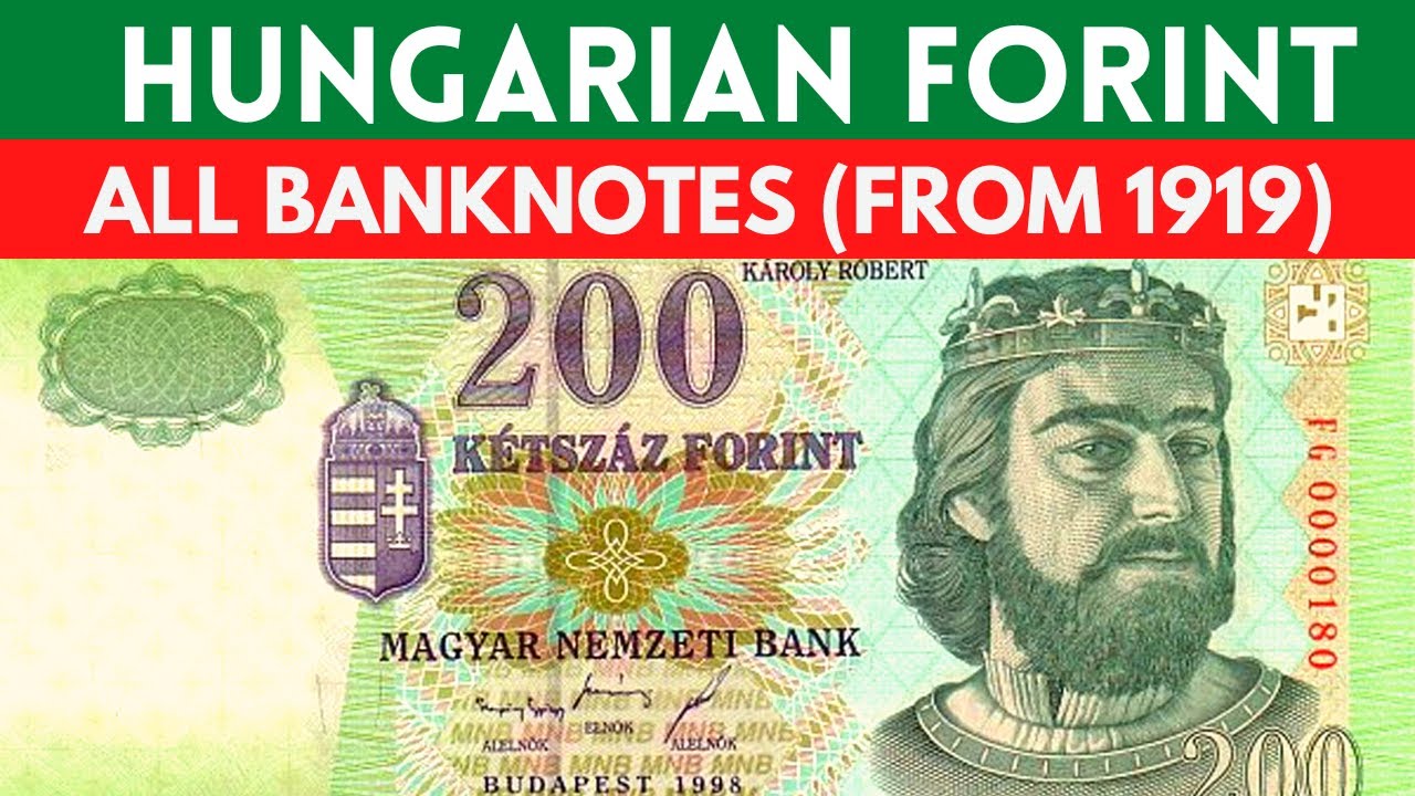 Banknotes All of the Hungarian forint 1919 - Current| Korona | Pengő | B.-Pengő | Milpengő | forint