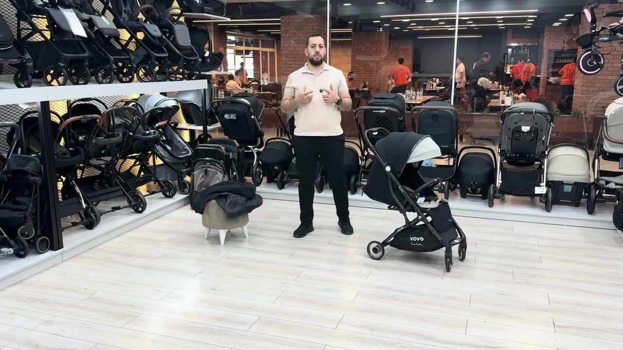 PİERRE Cardin Vovo Sırt Destekli Kabin Boy Bebek Arabası