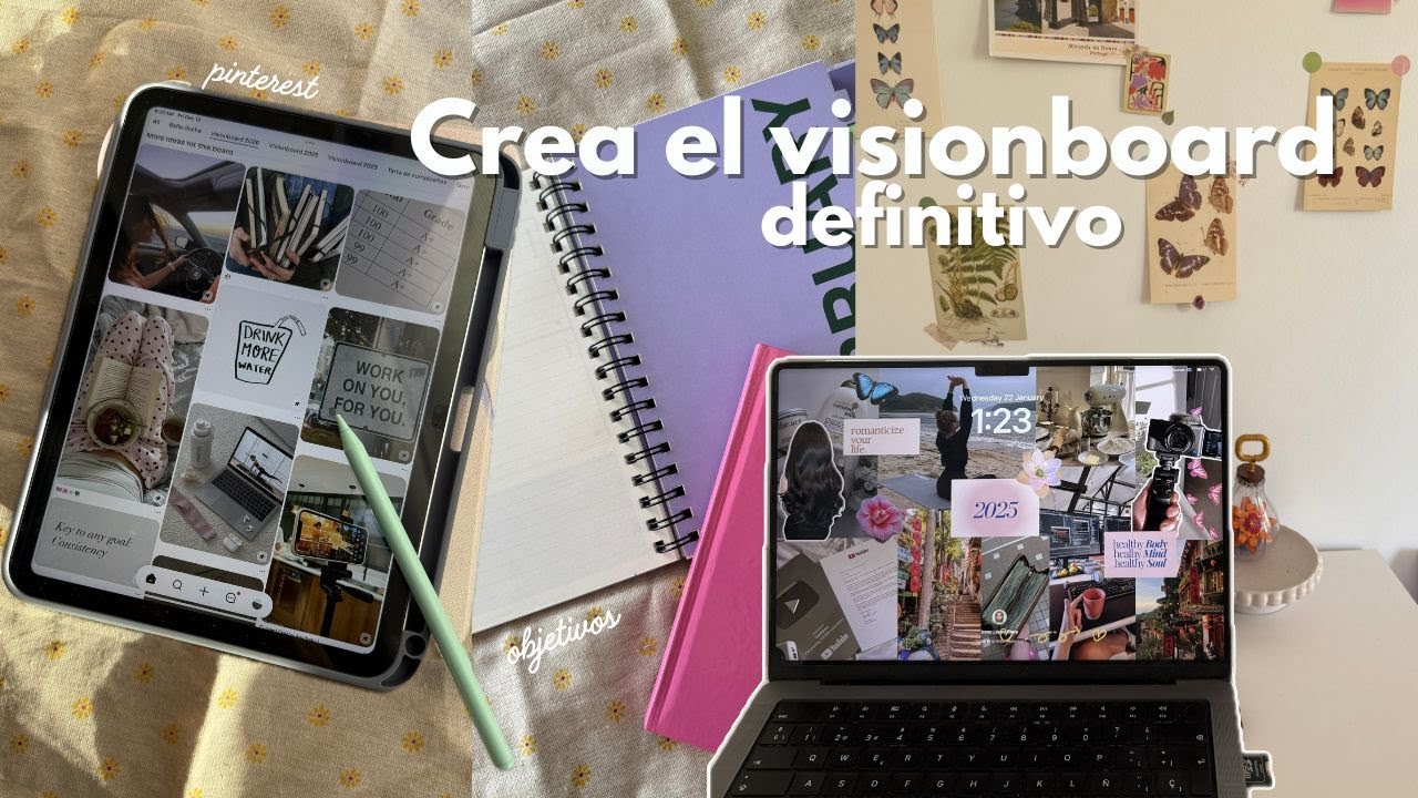 Vision Board definitivo para 2026 | organiza tus metas y cúmplelas de verdad 📓