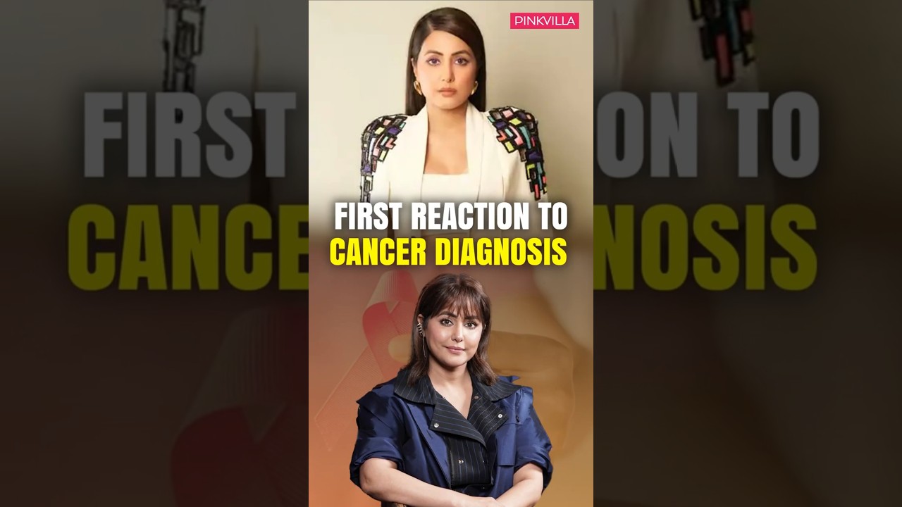 Hina Khan's FIRST Reaction To Her Breast CANCER Diagnosis | #shorts #breastcancer #tv #hinakhan