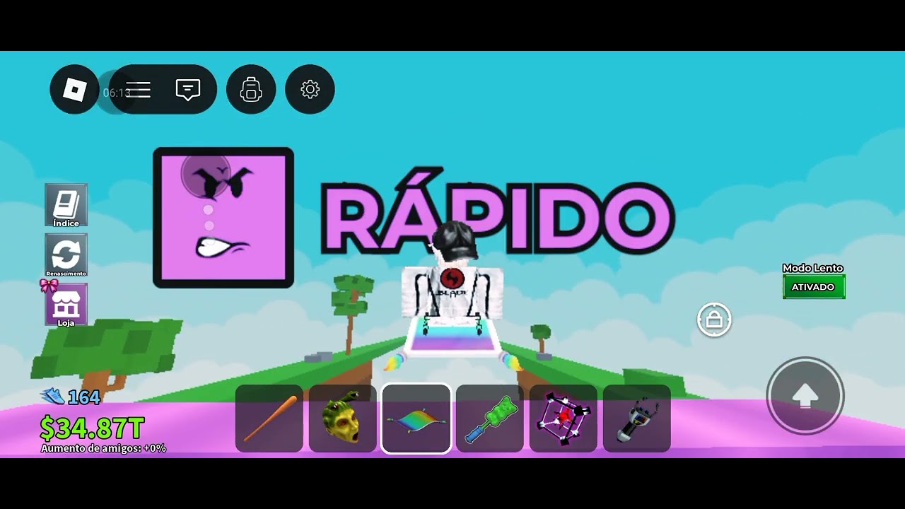 Se escreve para parte 2.   Vem comigo jogar Roblox