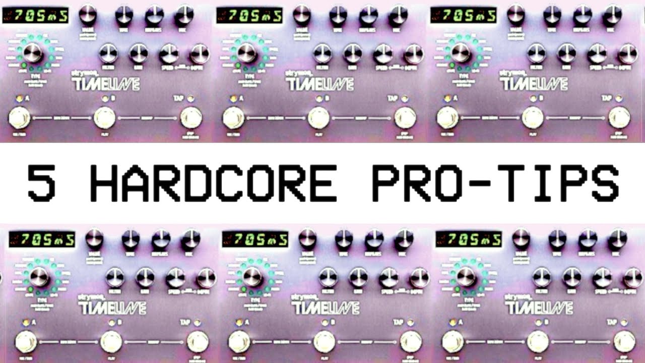 Strymon TimeLine: How to Be Advanced