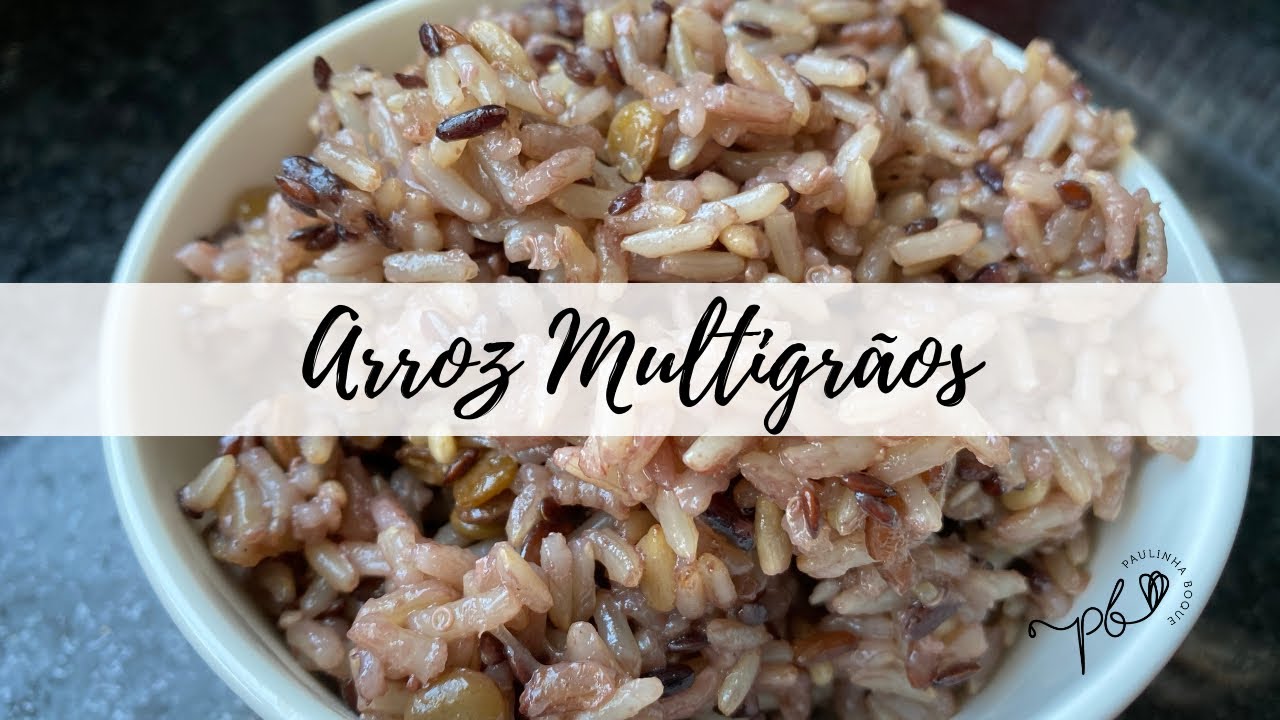 COMO FAZER ARROZ MULTIGRÃOS
