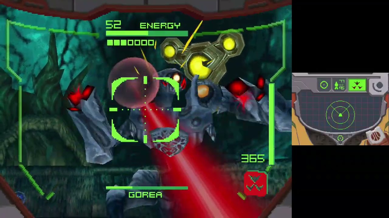 Metroid Prime Hunters Gorea (final battle)