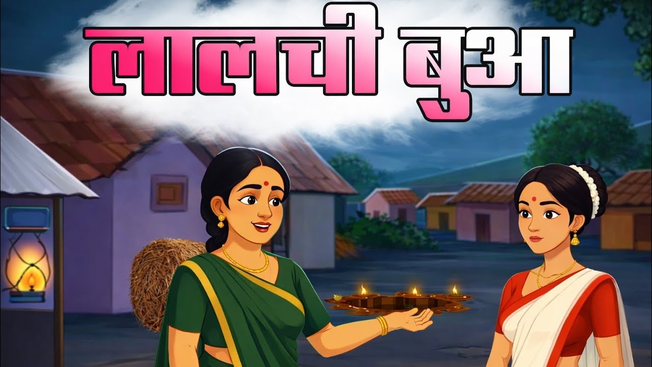 लालची बुआ | moral story | kahaniya | hindi kahaniya | moral story in hindi | 2d animation