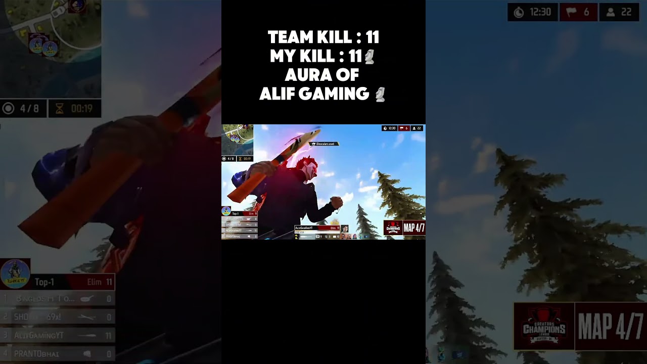 Aura of ALIF GAMING💀 #alifgaming #freefire #tournament #bangladeshtop1