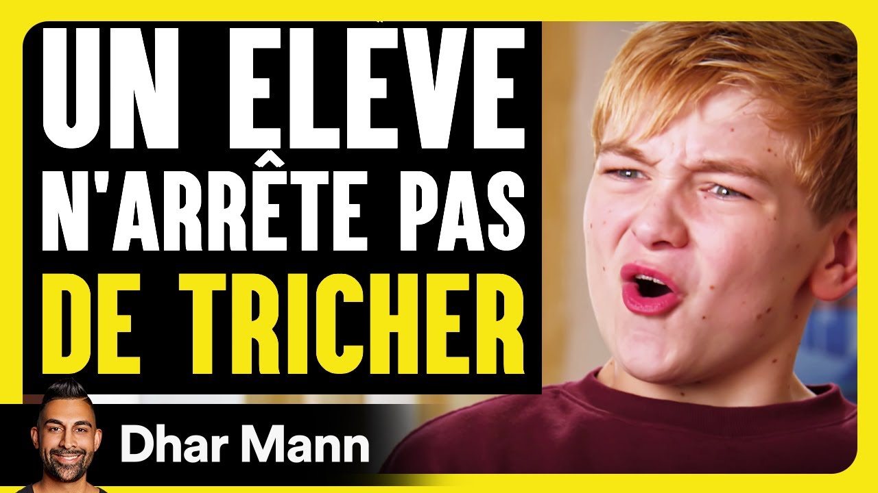 Un Élève  N'arrête Pas DE TRICHER | Dhar Mann Studios