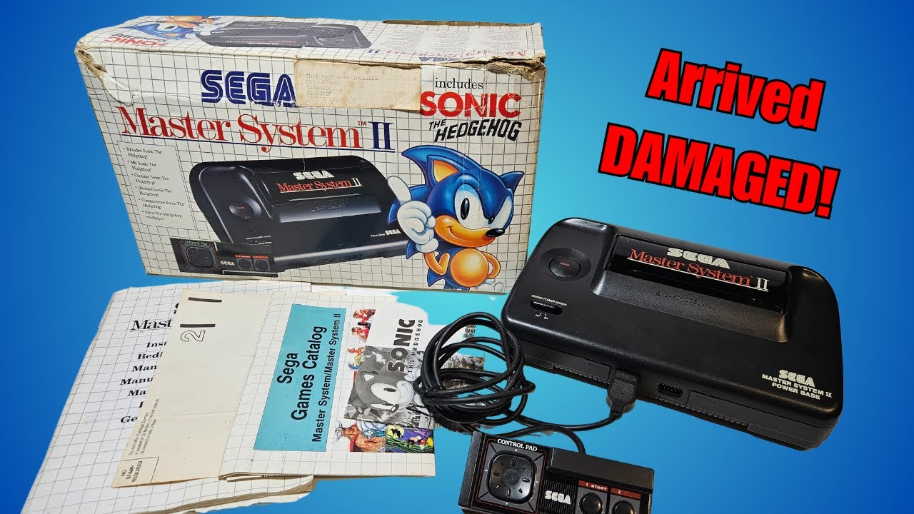 Могу ли я исправить НЕИСПРАВНУЮ игру Sonic Sega Master System II?