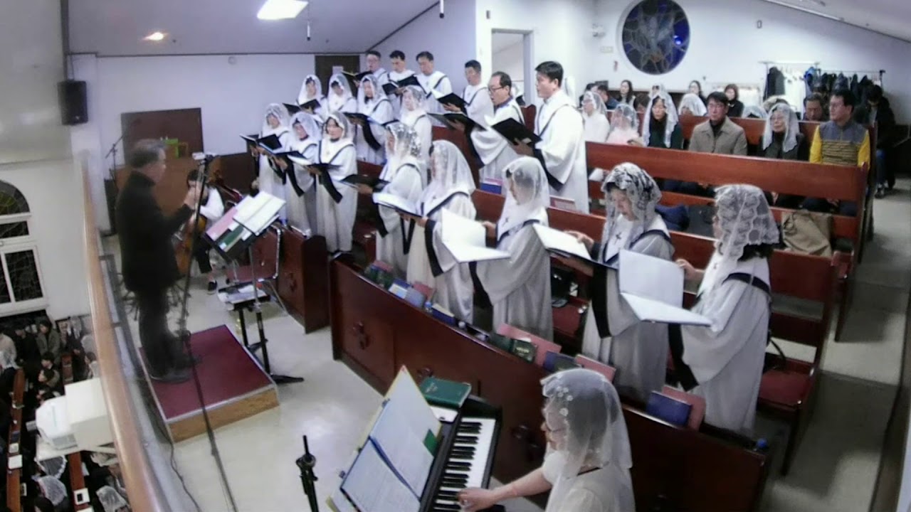 [동탄 숲속 성가대] 주님 성탄 대축일 밤미사 특송 - The First Noel/Pachelbel's Cannon