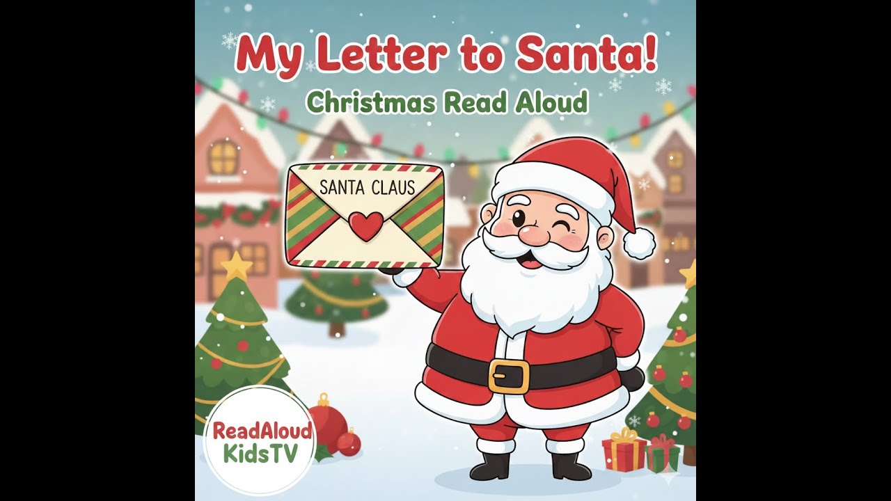 My Letter to Santa 🎅 | Christmas Read Aloud for Kids | 12 Days of Christmas – Day 2