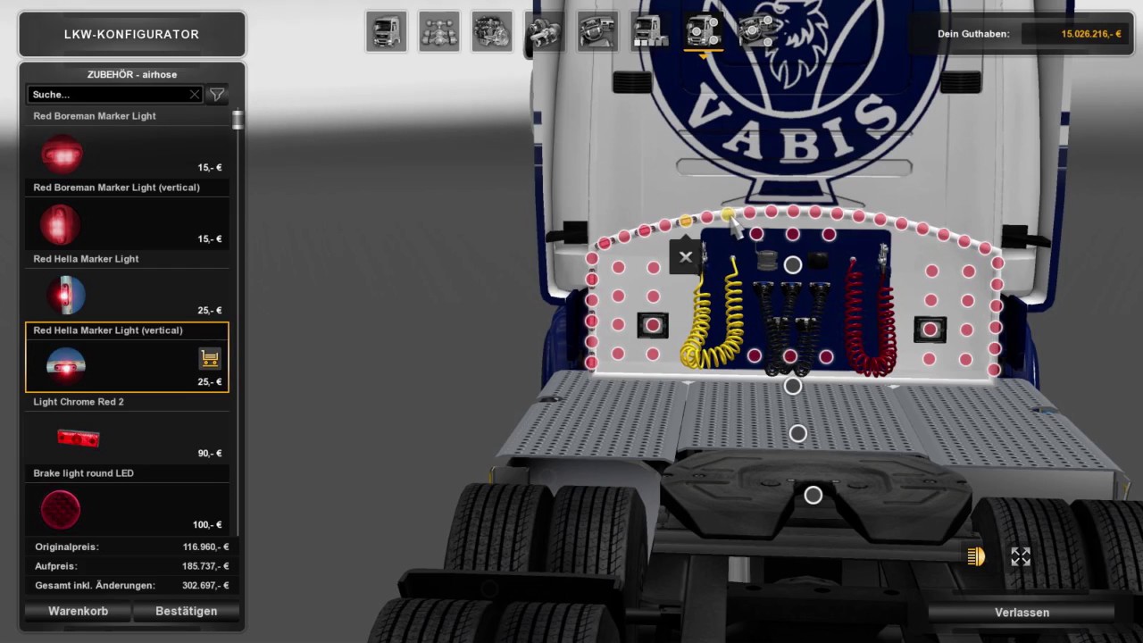 (Ets2 1.26.6)Scania Rjl BKC Tuning addons