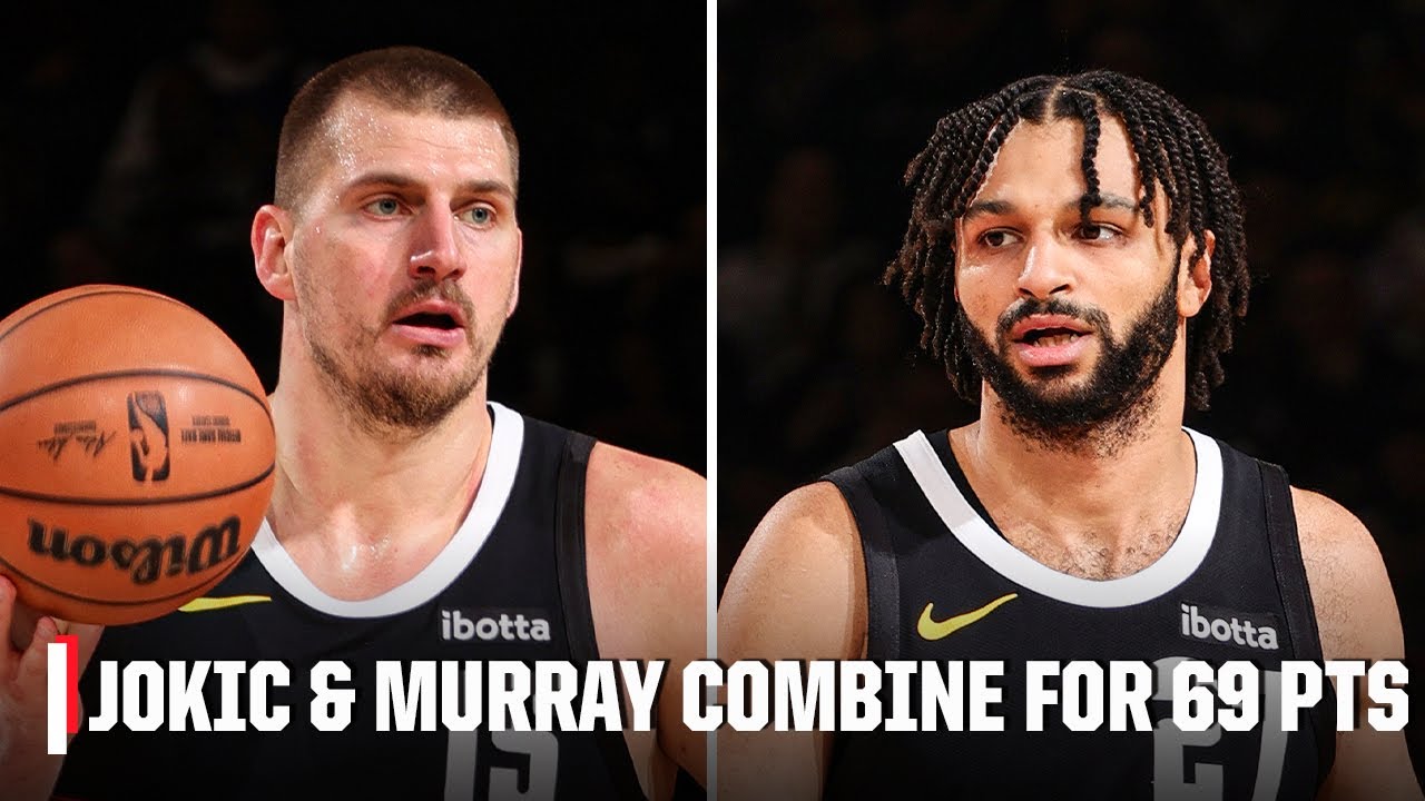 ALL-STAR DUO 😤 Nikola Jokic & Jamal Murray combine for 69 PTS against the Knicks 💪 | NBA on ESPN