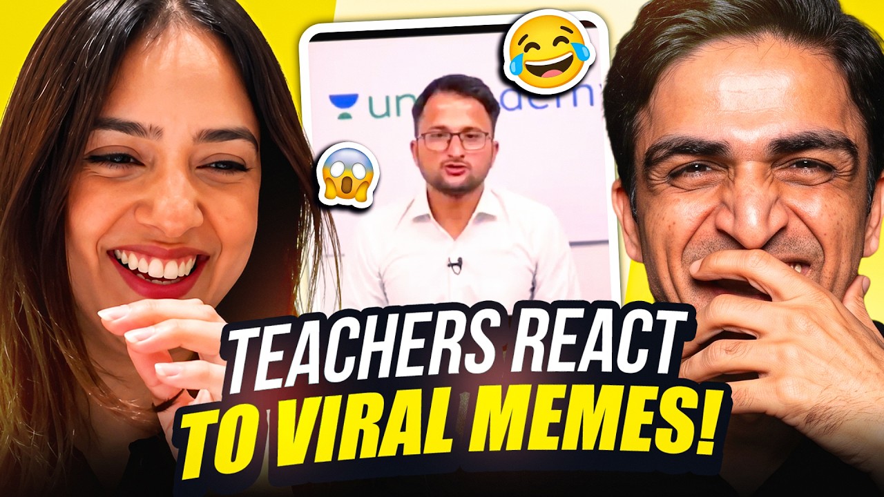 TEACHERS REACT TO MEMES!
