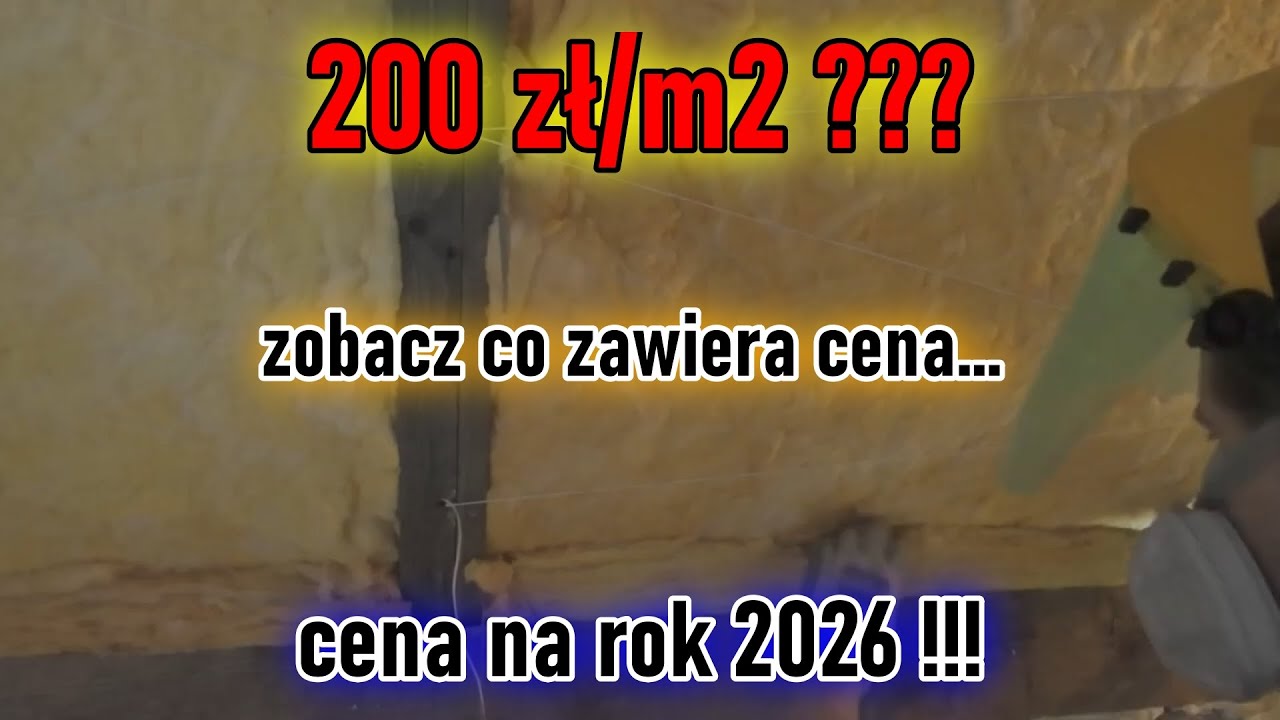 ile kosztuje ocieplenie  poddasza