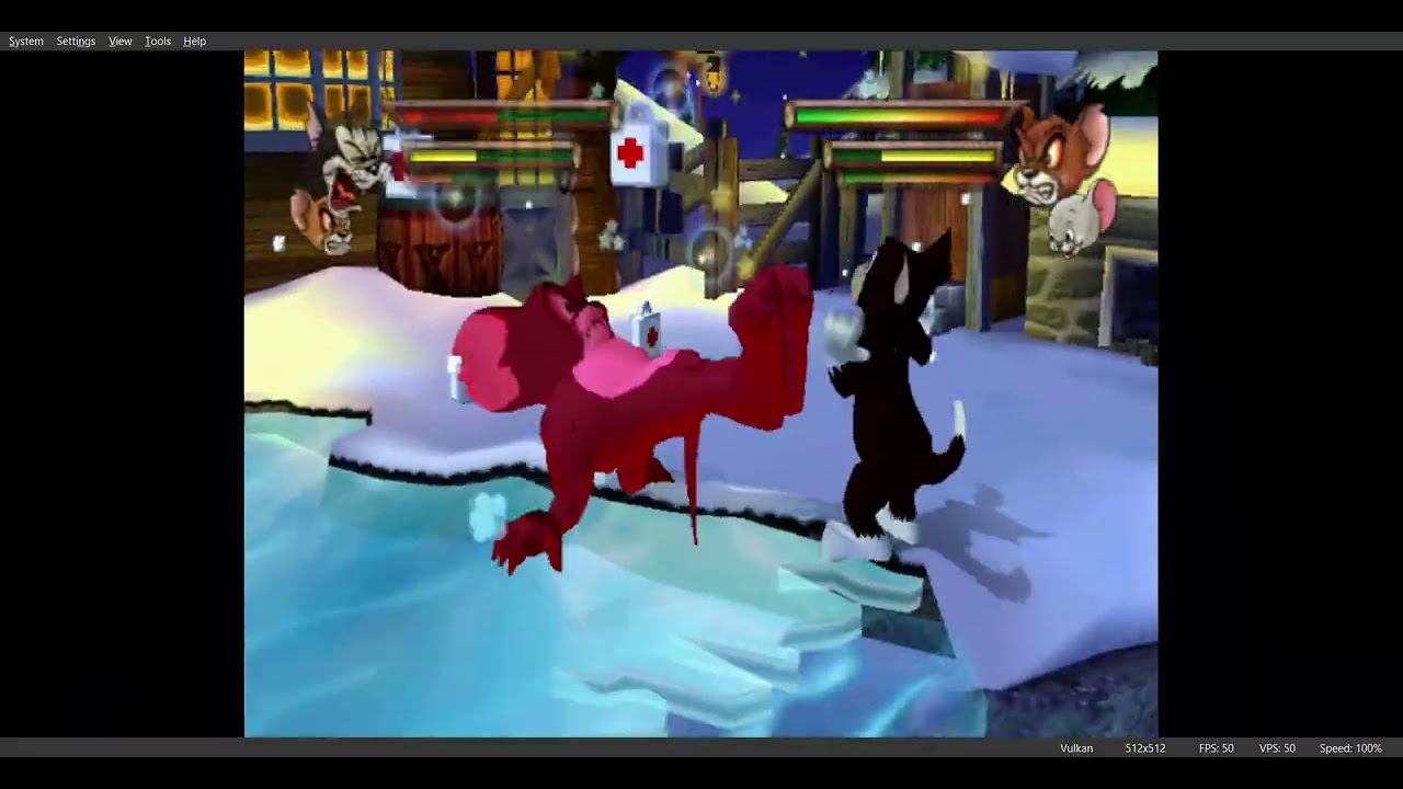 Tom & Jerry's War of the Whiskers Butch and Monster Jerry vs Nibble and Monster Jerry Final Part