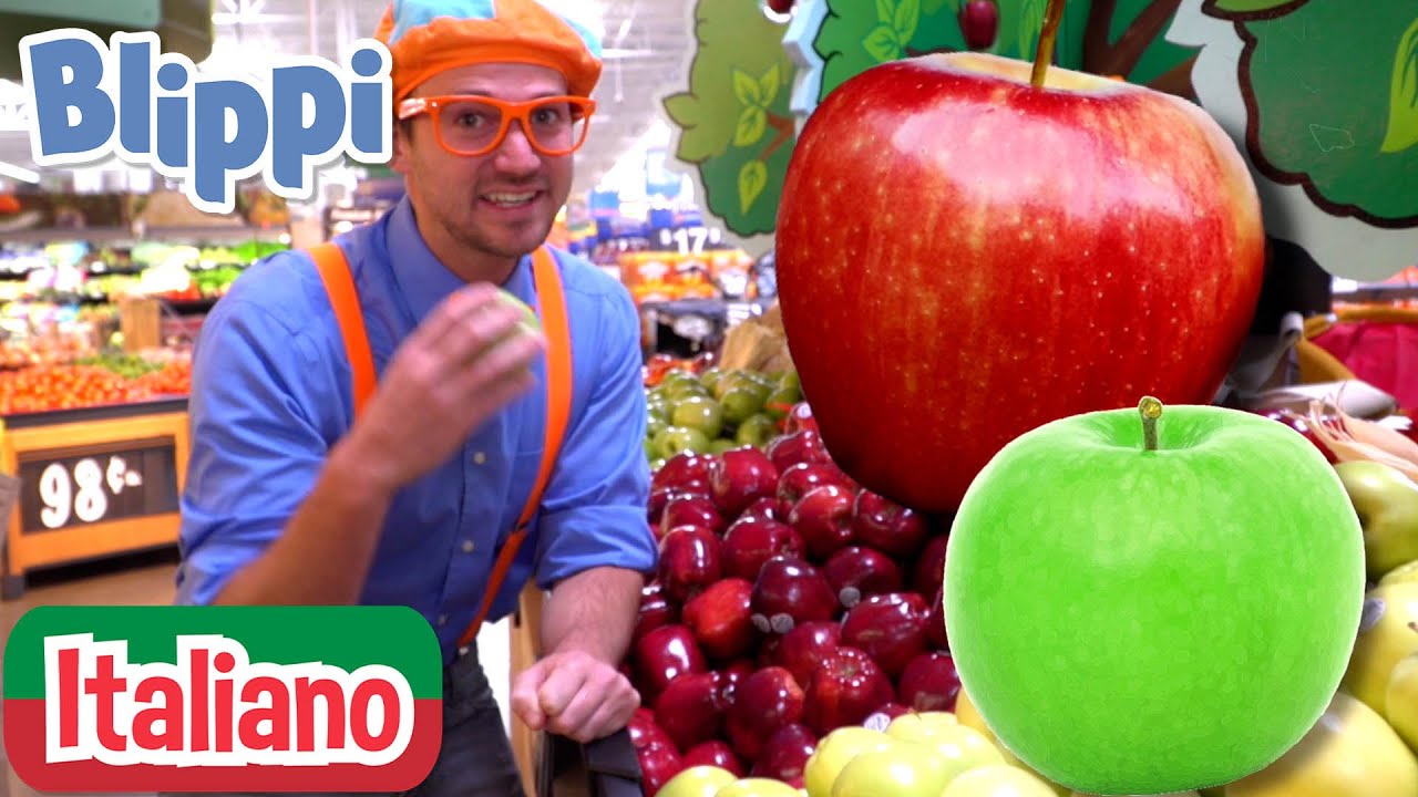 Blippi alla scoperta delle mele | Blippi in Italiano | Video educativi per bambini