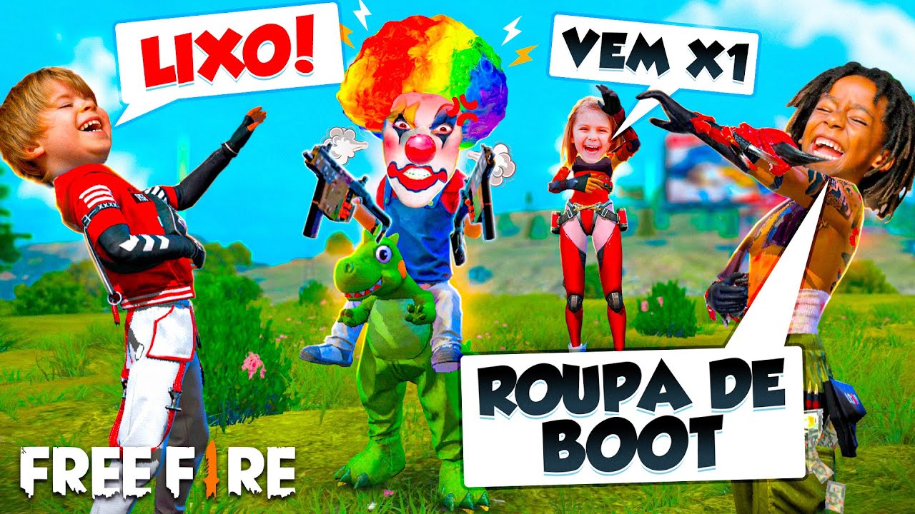 CHUPAPI MUÑAÑYO FOI CHAMADO DE 'BOOT' E SE VINGOU NO FREE FIRE!