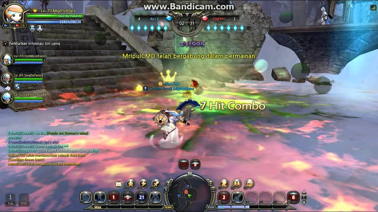 Dragon Nest INA [PVP] - Adept Skill Combo vs Adept