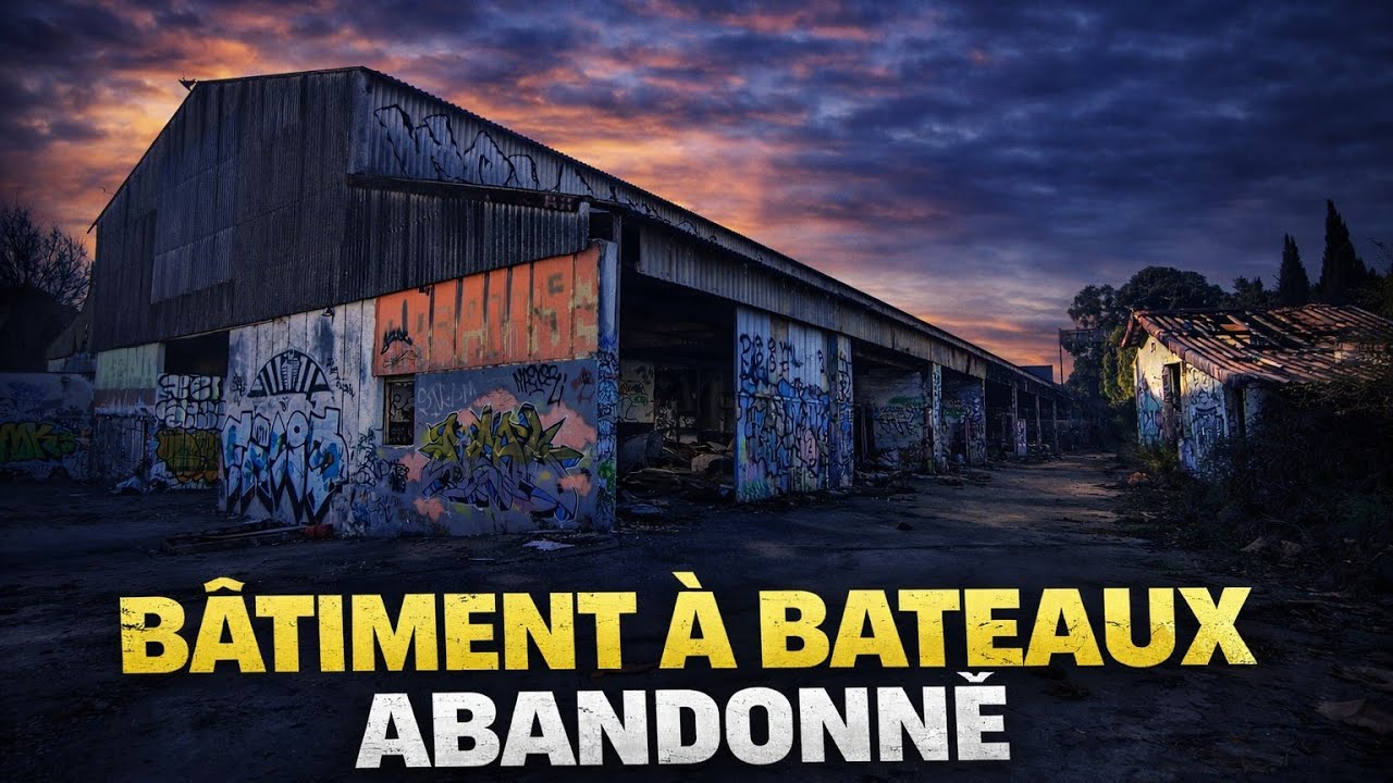 urbex: hangar à bateau