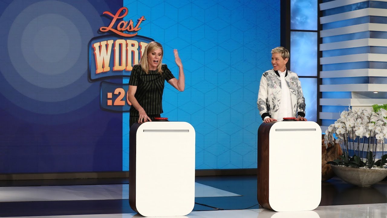 Julie Bowen and Ellen Try to Get the 'Last Word'