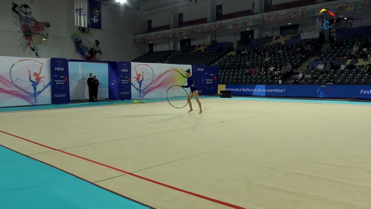 Tătar  Daria CSU Oradea Junioare   Individual Hoop 2025   Festivalul Național de Gimnastică Ritmică