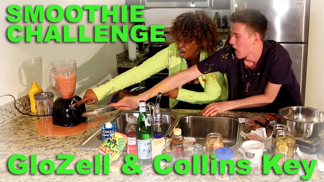 Smoothie Challenge - GloZell & Collins Key