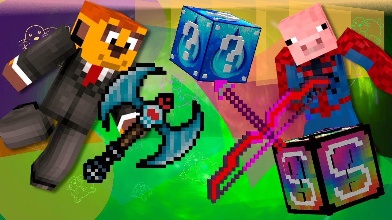 LA MAYOR LOCURA DE LUCKY BLOCKS - SARINHA Y EXO