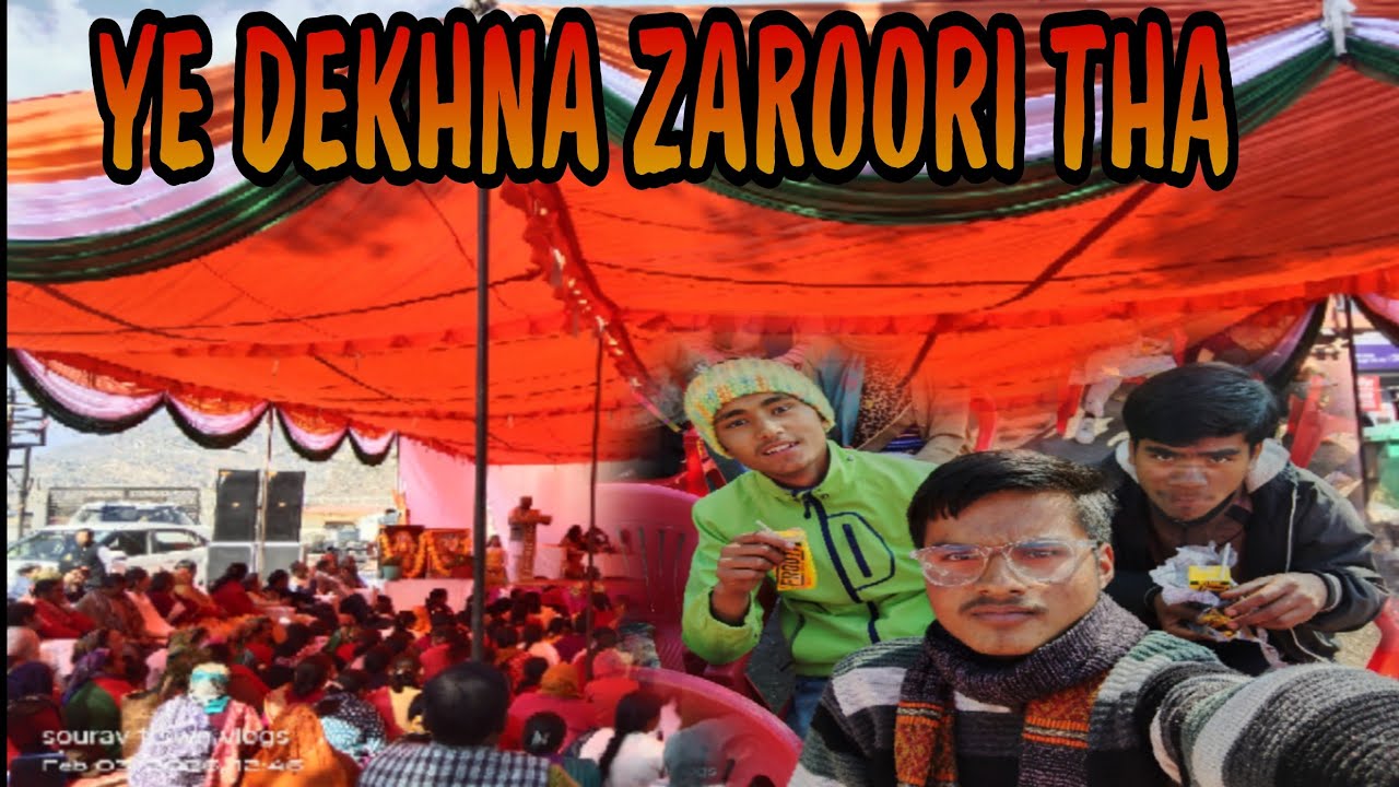 🚩Gopeshwar Ka Virat Hindu Sammelan | Aisi Prerna Kabhi Nahi Mili😍#dailyvlog #reallifevlog #sourav