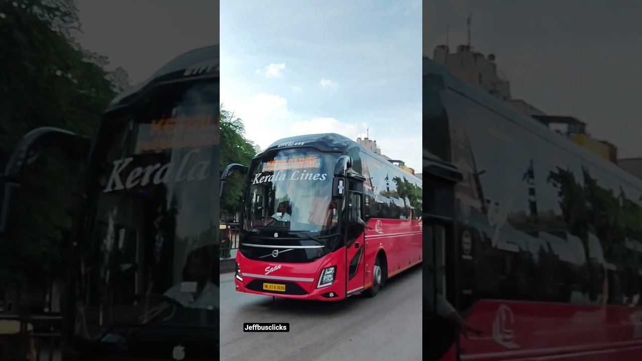 😍BRAND NEW VOLVO BUS 9600 KERALA LINES ♨️