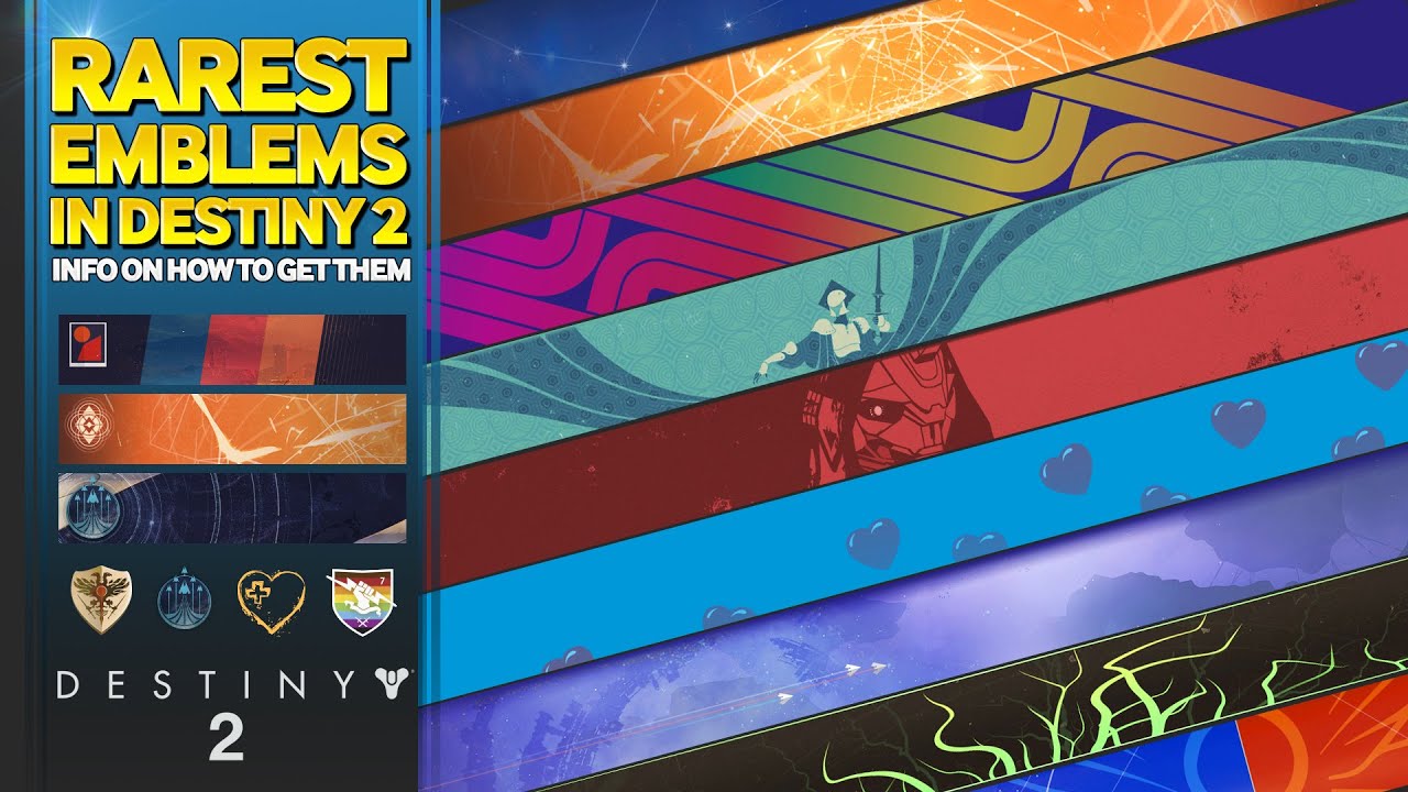 The Rarest Emblems in Destiny 2 and How to Get Them