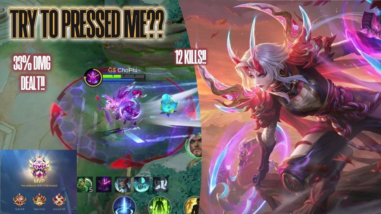 TRY TO PRESSED ME?? KARRIE OUTPLAY!! | MLBB SOLO RANKED MYTHIC GRADING GAMEPLAY