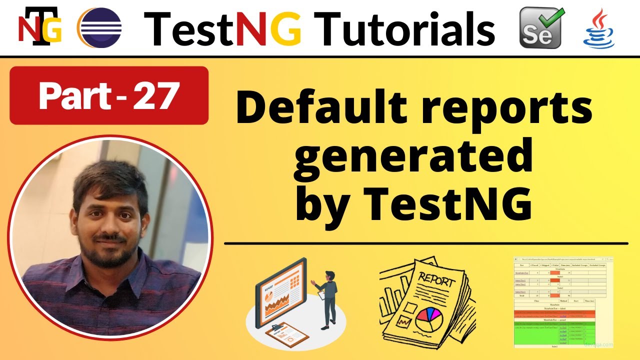 P27 - Default reports generated by TestNG | TestNG | Testing Framework |
